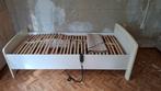 Elektrisch verstelbaar 1-persoons bed, Ophalen, 90 cm, Eenpersoons, Hout