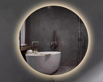 Badkamerspiegel - rond - diameter 80cm beschikbaar voor biedingen