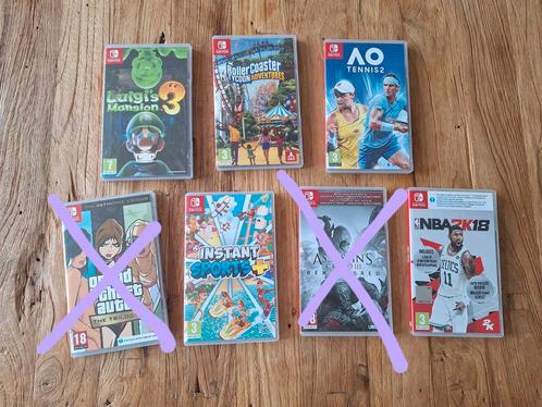 Diverse Nintendo Switch spellen te koop!, Spelcomputers en Games, Games | Nintendo Switch, Zo goed als nieuw, Overige genres, 1 speler