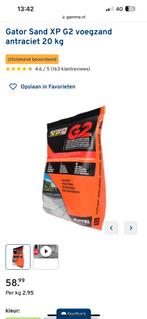 Voegzand Zwart - Onkruidwerend 2 x 20 kilo, Ophalen, Overige materialen, Zwart, Nieuw