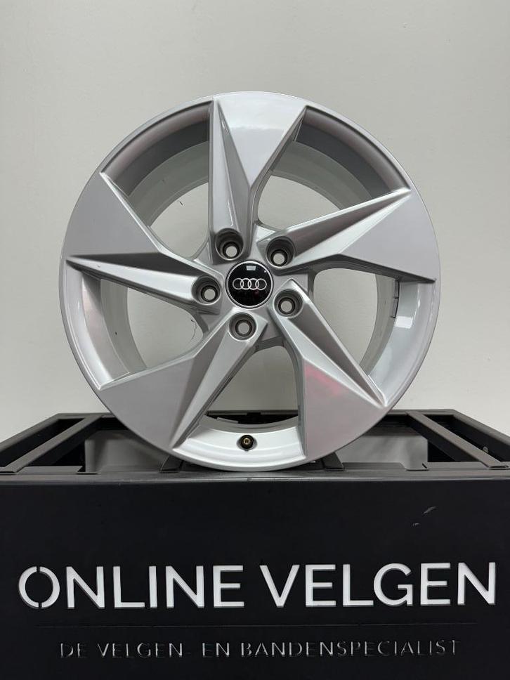Set 17 inch Originele Audi A3 5x112 velgen ET46 57,1 8,0J, Auto-onderdelen, Banden en Velgen, Banden en Velgen, Zomerbanden, 17 inch