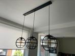 Zwarte industriële stalen hanglamp, Huis en Inrichting, Lampen | Hanglampen, Ophalen, Zo goed als nieuw, Minder dan 50 cm