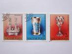 3 postzegels Hongarije, Nr. 3741 t/m 3744, 1984, Jewish Art, Postzegels en Munten, Postzegels | Europa | Hongarije, Verzenden