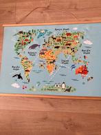 Wereldkaart Doek voor Kinderkamer, Ophalen, Gebruikt, Wanddecoratie