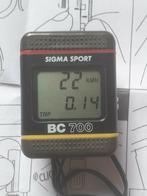 vintage Sigma Sport BC700 fietscomputer uit 1990s complet, Fietsen en Brommers, Ophalen of Verzenden, Snelheidssensor, Gebruikt