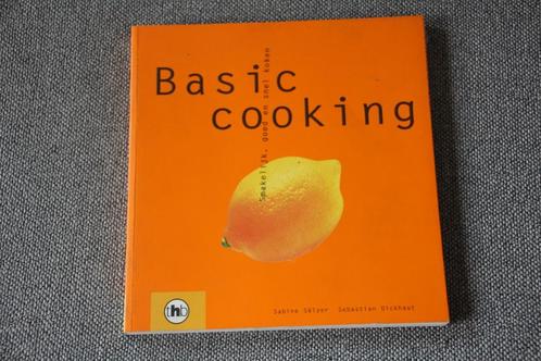 Basic cooking, Sabine Salzer en Sebastiaan Dickhaut., Boeken, Kookboeken, Nieuw, Overige gebieden, Ophalen of Verzenden