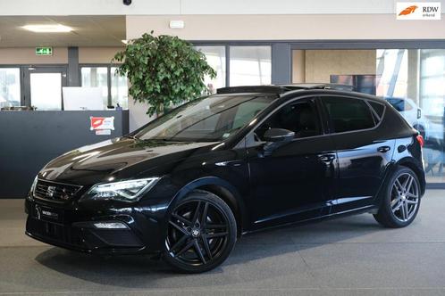 Seat Leon 1.5 TSI FR Black DSG 150PK Pano Virtual Navi ACC C, Auto's, Seat, Bedrijf, Te koop, Leon, ABS, Achteruitrijcamera, Adaptive Cruise Control