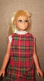 Vintage Barbie Skipper tienerpop, 1967, Gebruikt, Ophalen of Verzenden, Barbie