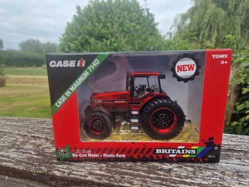 Britians: Case IH Magnum 7140 red Chrome edition, Hobby en Vrije tijd, Modelauto's | 1:32, Zo goed als nieuw, Tractor of Landbouw