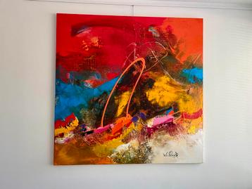 William Malucu 120 x 120 cm beschikbaar voor biedingen