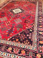 Groot Perzisch tapijt handgeknoopt vloerkleed 350x250 cm, 200 cm of meer, 200 cm of meer, Rood, Gebruikt