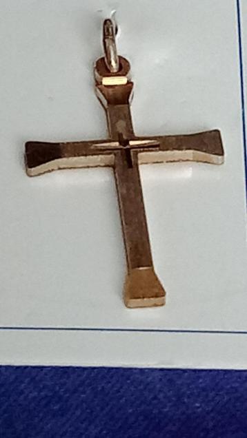 Goud vergulde kruis hangers - Zonder ketting  beschikbaar voor biedingen