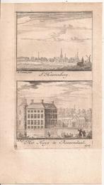 S'Heerenberg - Het Huys te Roosendaal Kopergravure A. Zeeman, Antiek en Kunst, Kunst | Etsen en Gravures, Ophalen of Verzenden