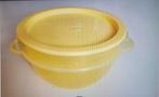 Tupperware rond bakje, Ophalen of Verzenden, Zo goed als nieuw, Geel, Bak of Kom