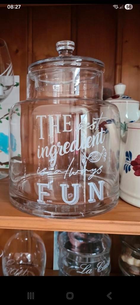 Riviera Maison Grote Voorraad Pot, Huis en Inrichting, Keuken | Keukenbenodigdheden, Zo goed als nieuw, Ophalen of Verzenden