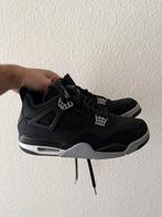 Nike Air Jordan 4 44.5 10.5 Retro SE Black Canvas, Kleding | Heren, Schoenen, Ophalen of Verzenden, Zo goed als nieuw, Zwart