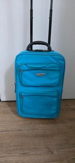 Blauwe Trolley Koffer - 51x33x15 cm, Ophalen, Wieltjes, Gebruikt, 50 tot 60 cm