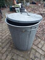 Zinken vuilnisemmer, Ophalen, Gebruikt