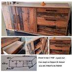 dressoir, hout, Ophalen, Zo goed als nieuw, 25 tot 50 cm, Overige houtsoorten