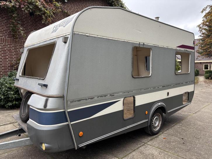 Fendt Joker 410 B, Caravans en Kamperen, Caravans, Bedrijf, Fendt, 4 tot 5 meter, Reservewiel, Schokbreker