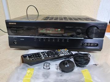 Nette, refurbished AV Receiver. ONKYO TX-SR 508.  7.1. 480 W beschikbaar voor biedingen