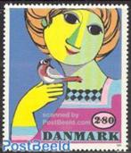 Kavel 574 Denemarken blokje 4 1986, Postzegels en Munten, Denemarken, Verzenden, Postfris