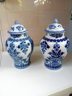 Blauw witte vazen., Verzenden, Huis en Inrichting