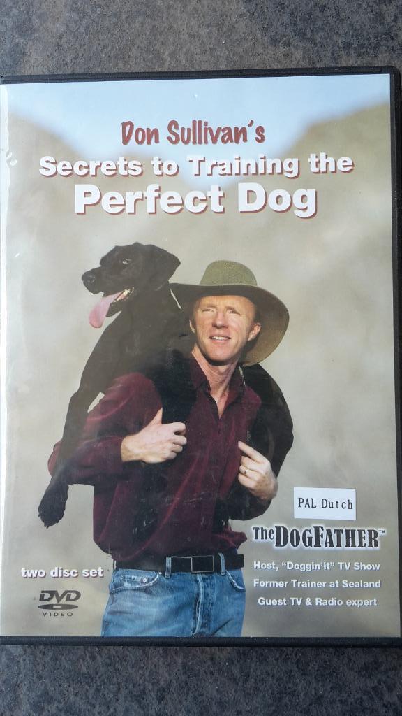 2DVD Don Sullivan's Secrets to training the Perfect Dog, Cd's en Dvd's, Dvd's | Documentaire en Educatief, Zo goed als nieuw, Natuur