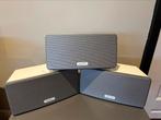 SONOS PLAY;3 WIT 3STUKS | ZGAN, Ophalen of Verzenden, Zo goed als nieuw, Front, Rear of Stereo speakers, Sonos