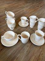 Wedgwood Thee- en Koffiekopjes (6+6), Gebruikt, Ophalen of Verzenden, Wedgwood, Kop(pen) en/of Schotel(s)