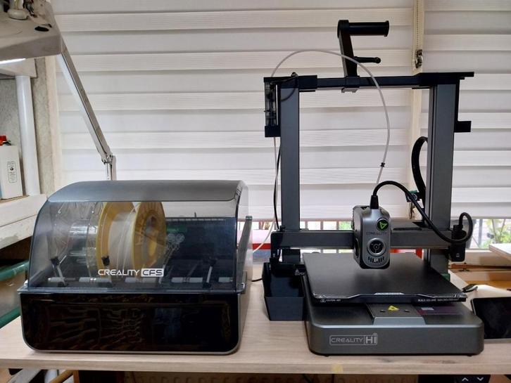 Creality Hi Combo +, Computers en Software, 3D Printers, Zo goed als nieuw, Ingebouwde Wi-Fi, Ophalen