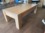 Salontafel massief eiken gratis, Ophalen, Gebruikt, 100 tot 150 cm, Eikenhout