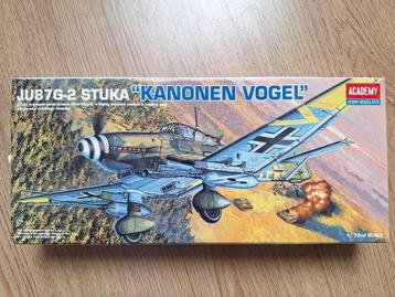 1:72 1/72 Academy Ju87G-2 Stuka “Kanonen Vogel” 2 beschikbaar voor biedingen