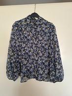 Zwart bloes met bloemetjes Maat M/L, Maat 38/40 (M), Primark, Zwart, Ophalen of Verzenden