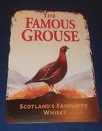 Wandbord the famous Grouse, Ophalen of Verzenden, Nieuw, Reclamebord