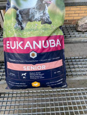 Eukanuba 15kg hondenvoer beschikbaar voor biedingen