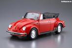 AO6154  Volkswagen Kever 1303S Cabriolet 1975 (Aoshima) 1:24, Hobby en Vrije tijd, Modelbouw | Auto's en Voertuigen, 1:32 tot 1:50