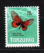 TSS Kavel 810023 Tanzania Pf vlinders   KOOPJE, Ophalen, Tanzania, Postfris