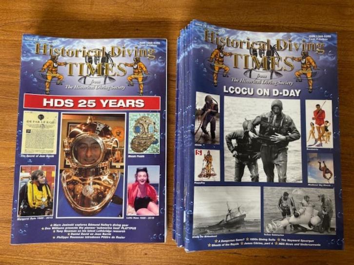 Duikhelm magazine historical diving society, Hobby en Vrije tijd, Overige Hobby en Vrije tijd, Zo goed als nieuw, Ophalen