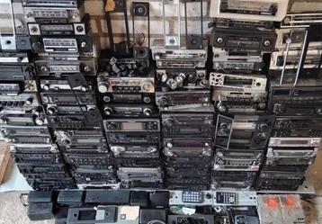 Partij autoradio's Youngtimer Oltdtimer Oltimer  beschikbaar voor biedingen