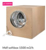 MDF Softbox Ventilator/Afzuiger. 2 stuks, Ophalen, Gebruikt, Ventilator en Afzuiger