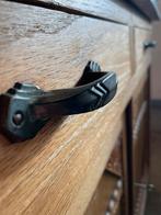 Vintage houten commode snijwerk met marmeren blad, Ophalen, Gebruikt