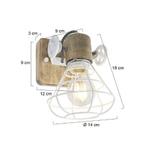 Wandlamp Geurnesey 1578W Wit, Huis en Inrichting, Overige materialen, Lichtweg 1022 4040 AK Eindhoven, Nieuw, Info@lamepenzo.nl