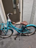 Leuke blauwe transportfiets, Overige merken, Versnellingen, Ophalen of Verzenden, 53 tot 56 cm