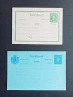 Nederlands Indië.- Blanco Briefkaarten, Postzegels en Munten, Ophalen of Verzenden, Postfris, Nederlands-Indië