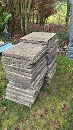 Ca.30 grindtegels 50x50 cm gratis af te halen, Tuin en Terras, Tegels en Klinkers, Ophalen, Gebruikt, 5 tot 10 m², Grind