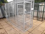 Aluminium voliere met portaal, Dieren en Toebehoren, Ophalen, Gebruikt