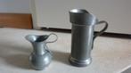 Twee tinnen kannen, Antiek en Kunst, Antiek | Tin, Ophalen of Verzenden