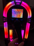 Karaoke Jukebox Wurlitzer design met LED te huur JBL sound, Ophalen, Zo goed als nieuw, Complete set