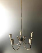 Art deco hanging lamp 50s hanglamp vintage, Huis en Inrichting, Lampen | Hanglampen, Gebruikt, Ophalen of Verzenden, Art deco vintage classic